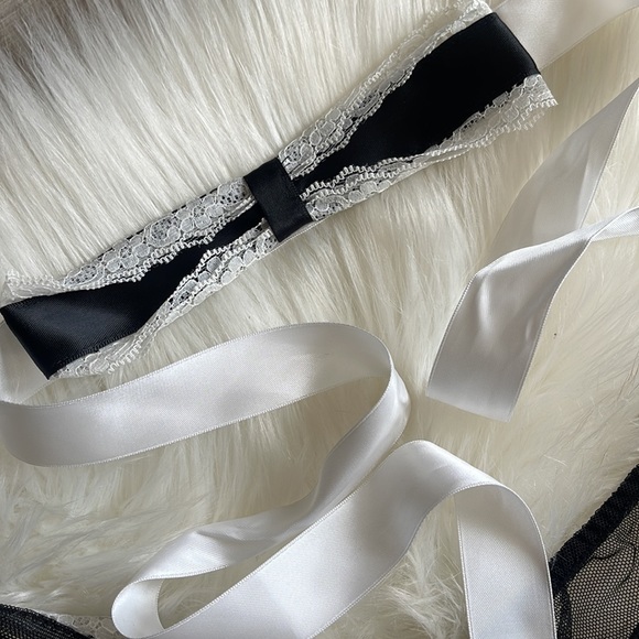 S Complete set Vs Victoria’s Secret sexy little thing french Maid Apron costume - Picture 8 of 17